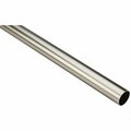 National Stanley Home Designs 6 Ft. x 1-5/16 In. Cut-to-Length Closet Rod, Satin Nickel S822097